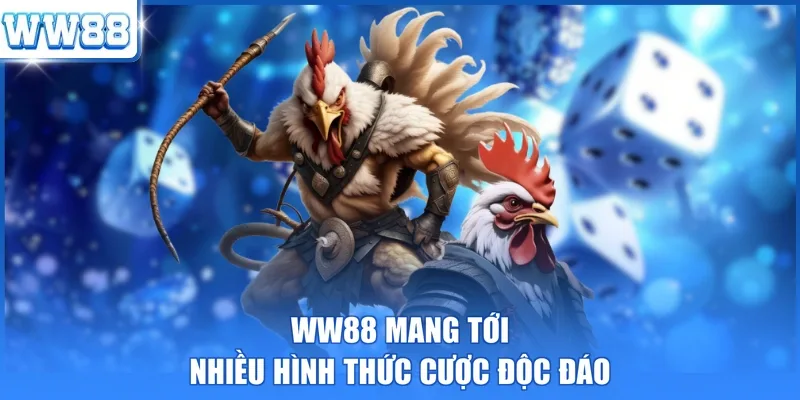 WW88 mang tới nhiều hình thức cược độc đáo
